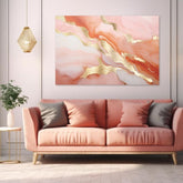 Zlatý dotyk na plátne Odlesky ranného slnka | rôzne rozmery | rôzne rozmery